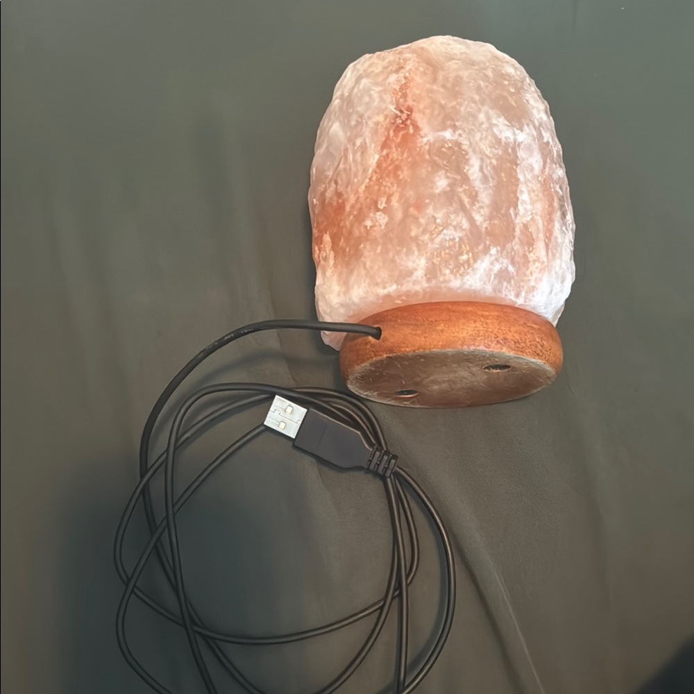 Himalayan Salt Lamp with USB Cord